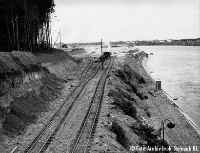 Bau der Rheinhäfen, 1930er-Jahre