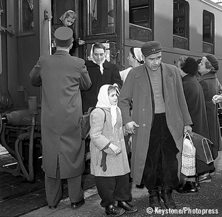 Ungarn-Flüchtlinge, 1956