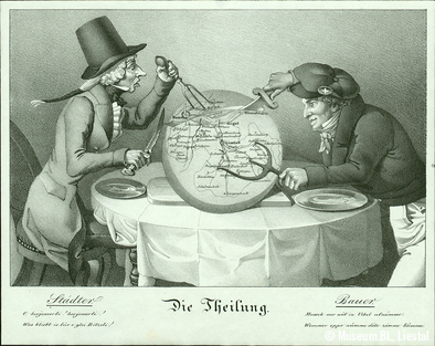 Die Teilung, 1833