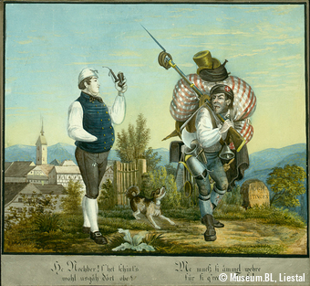 Beutezug nach Gelterkinden, 1832