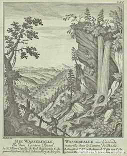 Naturraum Wasserfallen, 18. Jahrhundert