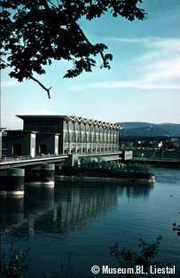 Kraftwerk Birsfelden, ca. 1954