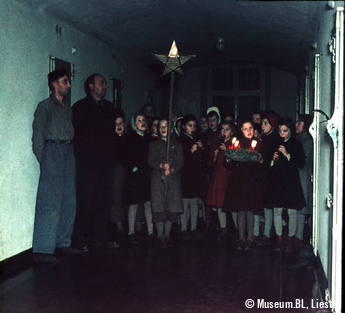 Adventssingen in der Strafanstalt Liestal, 1952