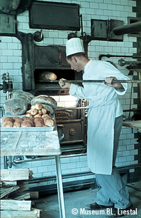 Arbeiten als Bäcker, 1943