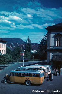 Bahnhofplatz Liestal, 1950