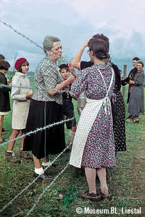 Begegnung an der Grenze, 1940er-Jahre