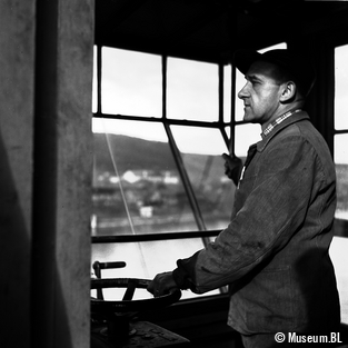 Arbeiter in der Saline-Fabrik, 1959