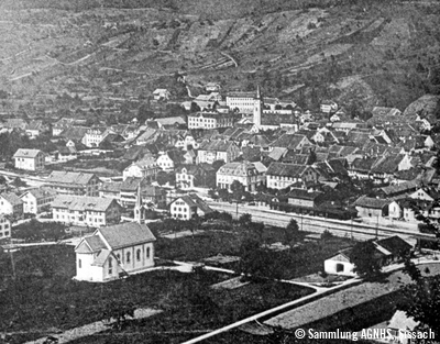 Kirchenlandschaft Sissach, 1901