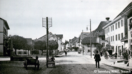 Elektrizität im Dorf, 1900
