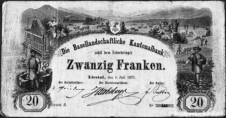 Banknote, 1871