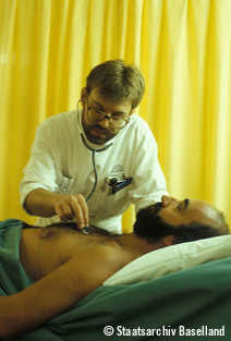 Arzt mit Patient, 1987