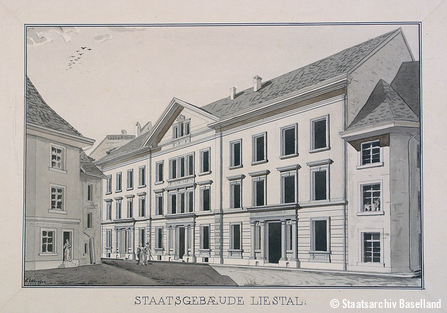 Amtshaus Liestal, 1877-1879