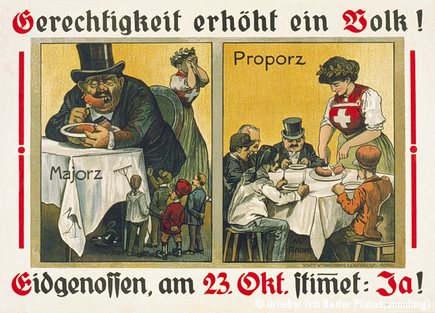 Nein zum Proporz, 1910